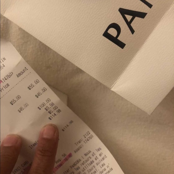 Pandora shimmering and Pandora shining wish rings size 6.5 - Picture 2 of 6